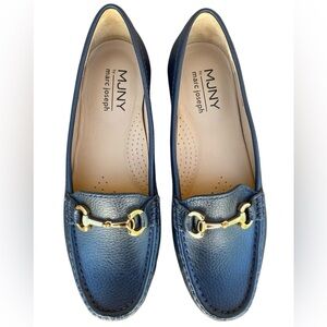 Marc Joseph New York Women's Genuine Leather Driving Moccasins SZ 8.5